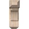 Ekena Millwork Legacy Craftsman Smooth Bracket w/ Offset Brace, Douglas Fir, 7 1/2"W x 18"D x 22"H BKT0806X18X22LEC04SDF - alternate 4